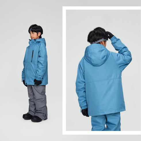 【10月上旬発送予定】 ASHGREEM アッシュグリーム キッズ スノーウェア上下セット AJR-50SET